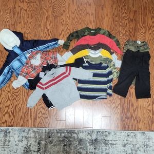 Lot of boys fall/winter clothes size 24M